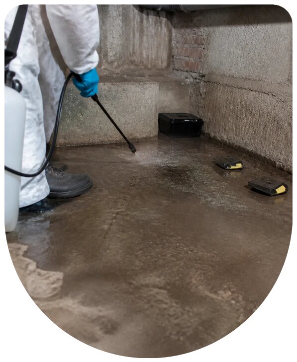 Комплексная дератизация подвала в Кропоткине от грызунов